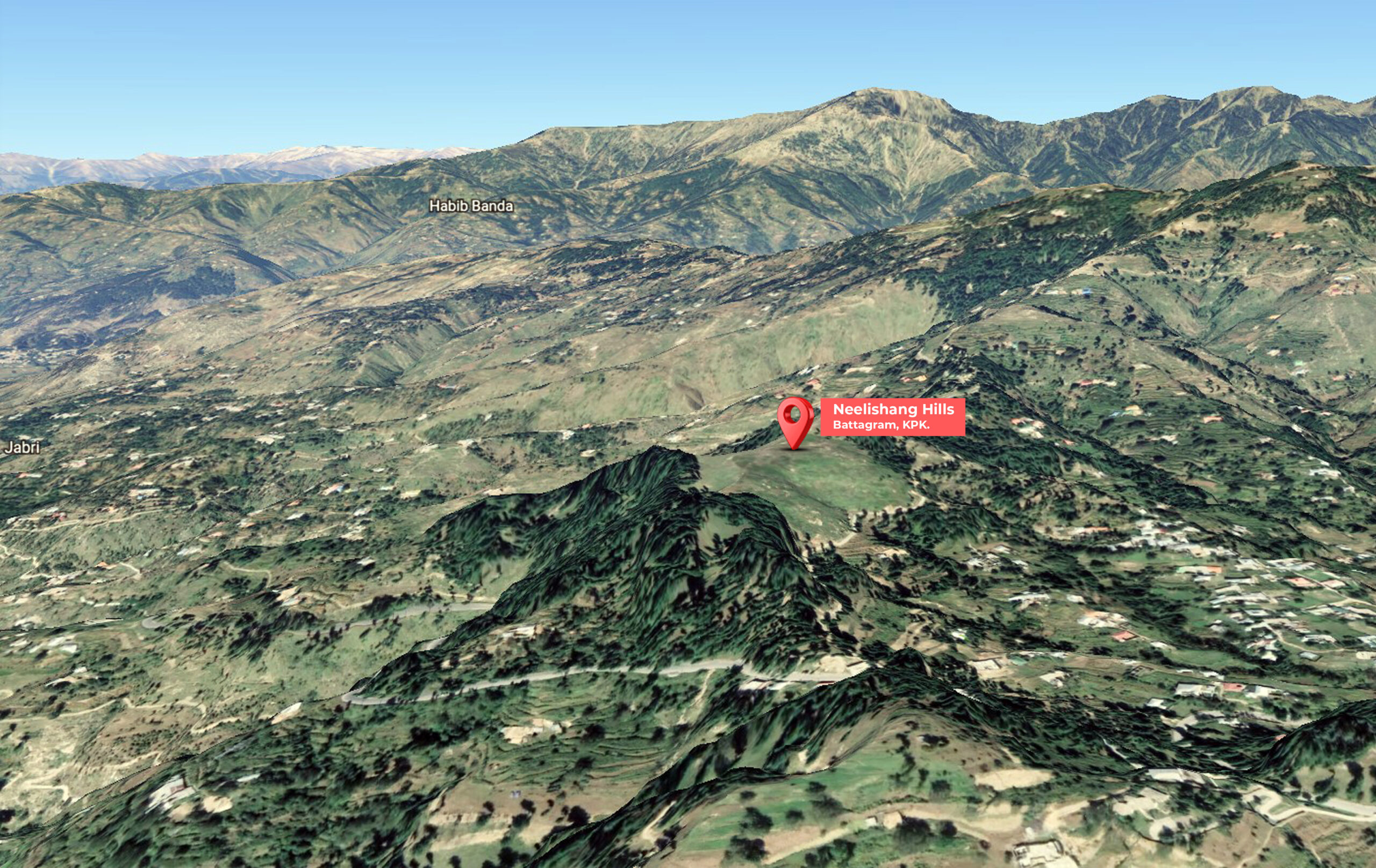 Google map - Neelishang hills location